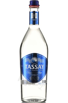 Вода Тассай 0.75 л газированная стекло