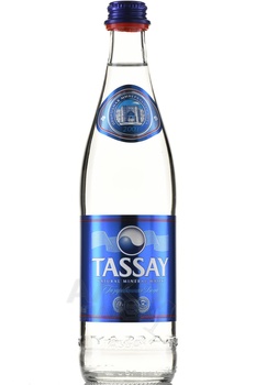 Вода Тассай 0.5 л газированная стекло