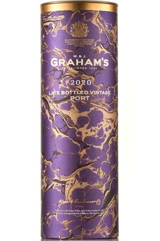 Porto Grahams Late Bottled Vintage 2020 - портвейн Лейт Ботлд Винтаж 2020 0.75 л в тубе