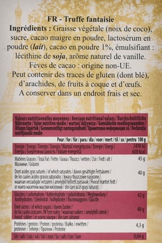 Конфеты трюфель Труффес Натюр 160 гр