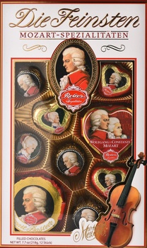 Шоколадный набор Ребер Моцарт в п/у 218 гр