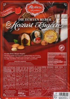 Шоколадный набор Ребер Моцарт в п/у 400 гр