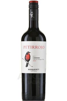 Petirrojo Reserva Carmenere - вино Петиррохо Резерва Карменер 0.75 л красное сухое