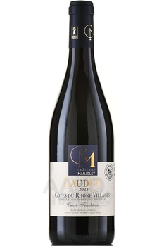 Chateau de Marjolet Cotes du Rhone-Villages Laudun Cuvee Tradition - вино Шато де Маржоле Кот дю Рон Вилляж Лоден Кюве Традисьон 0.75 л красное сухое