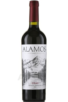 Alamos Syrah - вино Аламос Сира красное сухое 0.75 л