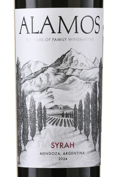 Alamos Syrah - вино Аламос Сира красное сухое 0.75 л