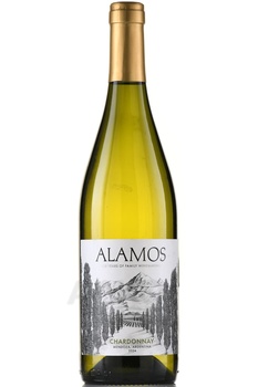 Alamos Chardonnay - вино Аламос Шардоне белое сухое 0.75 л