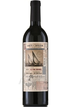 Dry Creek Vineyard Old Vine Zinfandel - вино Драй Крик Олд Вайн Зинфандель 0.75 л красное сухое