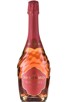 Mondoro Rose Dolce - вино игристое Мондоро Розе Дольче 0.75 л розовое сладкое
