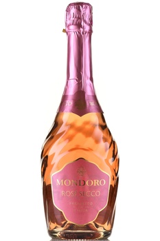 Mondoro Rose Secco - вино игристое Мондоро Розе Секко 0.75 л розовое сухое