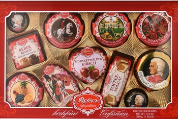 Шоколадный набор Ребер Моцарт в п/у 380 гр ассорти