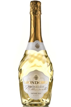 Mondoro Prosecco Millesimato - вино игристое Мондоро Просекко Миллезимато 0.75 л белое сухое в п/у