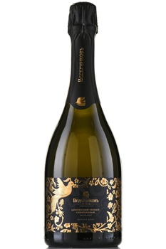 Вино игристое Ведерниковъ Резерв Цимлянский черный/Сибирьковый 0.75 л белое экстра брют