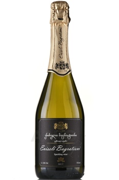 Вино игристое Энисели Багратиони 0.75 л белое брют