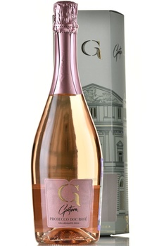 Gaetano Prosecco Rose Millesimato Extra Dry - вино игристое Гаэтано Просекко Розе Экстра Драй Миллезимато 0.75 л розовое экстра драй п/у