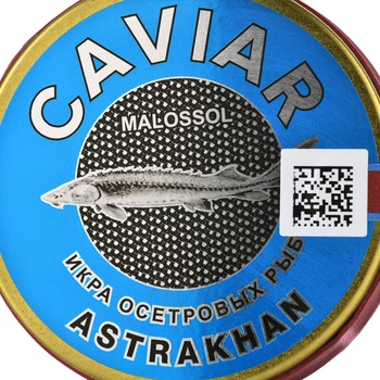 Икра осетровая Зернистая 125 гр в ж/б