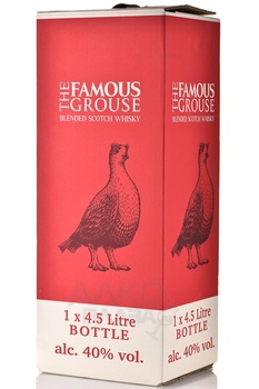The Famous Grouse - виски Фэймос Грауз 4.5 л в п/у качели