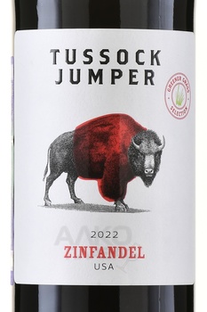 Tussock Jumper Zinfandel - американское вино Тассок Джампер Зинфандель 0.75 л