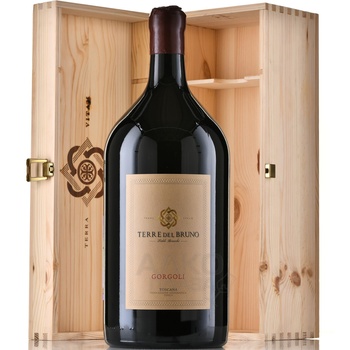 Terre del Bruno Gorgoli Toscana - вино Горголи Тоскана Терре дель Бруно 3 л красное сухое в д/у