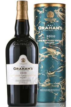 Porto Grahams Late Bottled Vintage 2020 - портвейн Лейт Ботлд Винтаж 2020 0.75 л в тубе