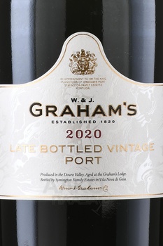 Porto Grahams Late Bottled Vintage - портвейн Лейт Ботлд Винтаж 2020 0.75 л в тубе