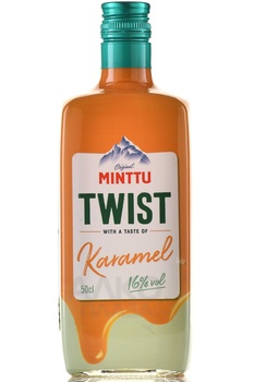 Minttu Twist Karamel - ликер Минтту Твис Карамель 0.5 л