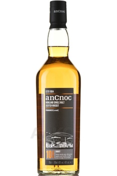 AnCnoc 10 Years Old - виски АнНок Смоки 10 лет 0.7 л в тубе