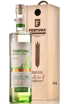 Водка Фортуна Органик 0.7 л в д/у
