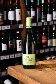 GreenLife Sauvignon Blanc Marlborough - вино ГринЛайф Совиньон Блан Мальборо 2022 год 0.75 л белое сухое