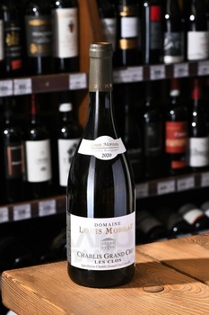 Domaine Louis Moreau Chablis Grand Cru Les Clos - вино Домен Луи Моро Шабли Гран Крю Ле Кло 2020г. 0.75 л белое сухое