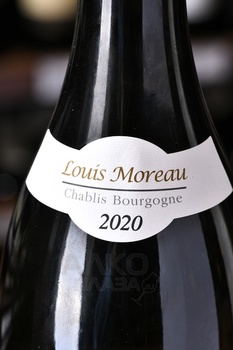 Domaine Louis Moreau Chablis Grand Cru Les Clos - вино Домен Луи Моро Шабли Гран Крю Ле Кло 2020г. 0.75 л белое сухое