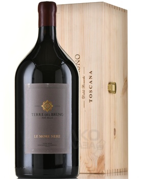 Terre del Bruno Le More Nere Toscana - вино Терре дель Бруно Ле Море Нере Тоскана 3 л красное сухое в д/у