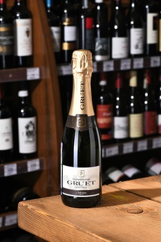 Champagne Gruet Selection - шампанское Шампань Грюэ Селексьон 0.375 л белое брют