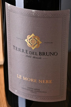 Terre del Bruno Le More Nere Toscana - вино Терре дель Бруно Ле Море Нере Тоскана 3 л красное сухое в д/у