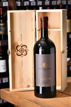 Terre del Bruno Le More Nere Toscana IGT - вино Терре дель Бруно Ле Море Нере Тоскана 1.5 л красное сухое в д/у