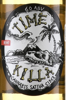 Rebel Apple Time Killa Cannabis - сидр Рэбель Эппл Тайм Килла Конопляный 0.33 л полусухой