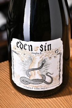 Rebel Apple Eden Sin Chapter III - сидр игристый Рэбель Эппл Иден Син Глава 3 0.75 л полусладкий