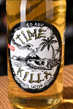 Rebel Apple Time Killa Cannabis - сидр Рэбель Эппл Тайм Килла Конопляный 0.33 л полусухой