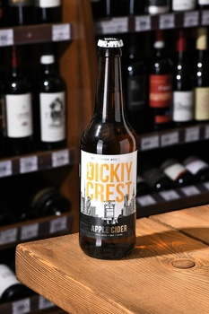 Rebel Apple Dickiy Crest Dry - Сидр Рэбель Эппл Дикий Крест 0.45 л сухой