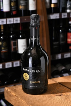 Вино игристое Мысхако Рутсток Руджери Блан Брют 0.75 л белое брют