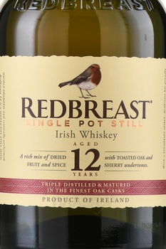 Redbreast 12 Years Old - виски Редбрест 12 лет 0.7 л в п/у