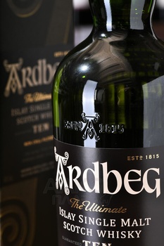 Ardbeg 10 years - виски Ардбег 10 лет 0.7 л