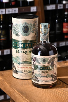 Don Papa Baroko - ром Дон Папа Бароко 0.7 л в тубе