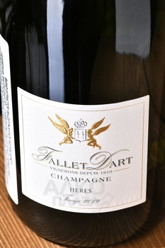 Champagne Fallet-Dart Heres - шампанское Фалле-Дар ЭР 0.75 л белое брют