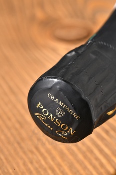 Champagne Ponson Premier Cru - шампанское Шампань Понсон Премьер Крю 0.75 л белое экстра брют