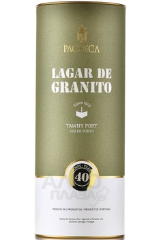 Pacheca Lagar de Granito Porto 40 Anos - портвейн Пачека Лагар де Гранито Порто 40 лет 0.75 л красный сладкий в тубе
