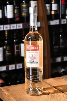 Merlet Pink Grapefruit - ликер Мерле Розовый Грейпфрут 0.7 л