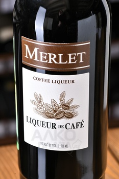 Merlet Coffee - ликер Мерле Кофейный 0.7 л