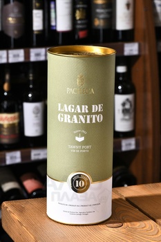 Pacheca Lagar de Granito Porto 10 Anos - портвейн Пачека Лагар де Гранито Порто 10 лет 0.75 л красный сладкий в тубе