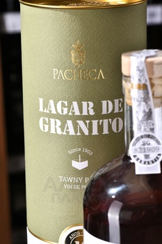 Pacheca Lagar de Granito Porto 10 Anos - портвейн Пачека Лагар де Гранито Порто 10 лет 0.75 л красный сладкий в тубе